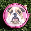 English Bulldog Purse - Pink